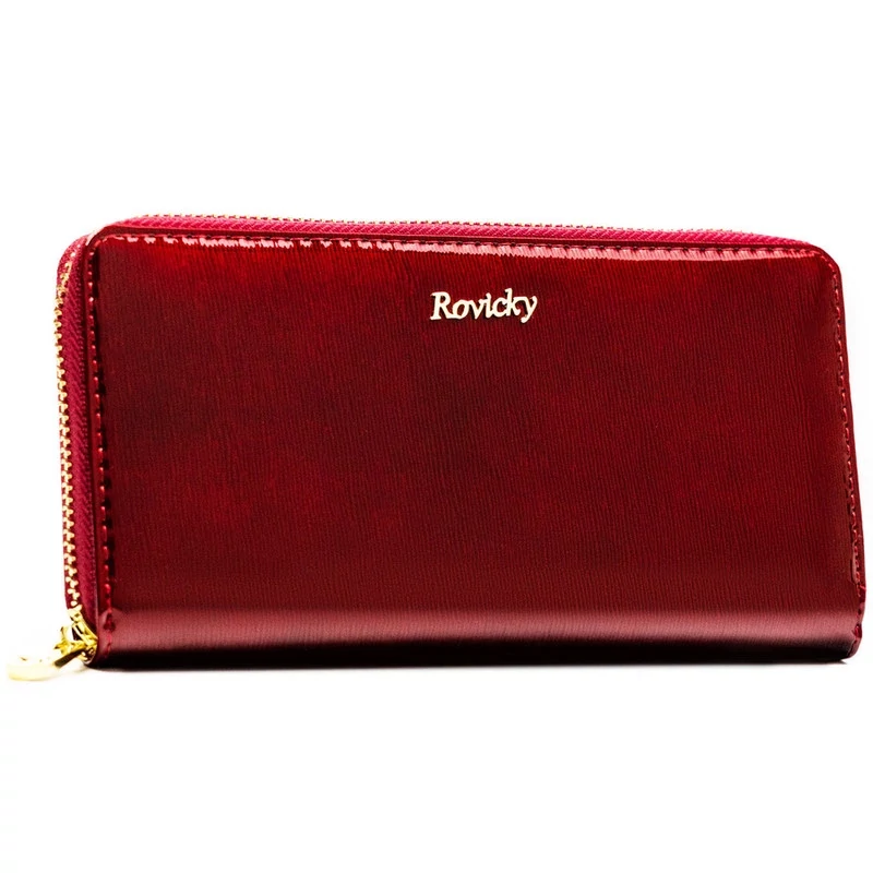 Rovicky Női Bőr Pénztárca  Rh-25-1-Sh-R-5227 Red - Piros