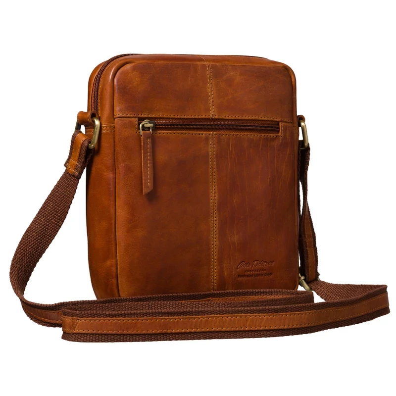 Peterson Férfi Bőr Oldaltáska Ptn 719-Cow-5041 Cognac