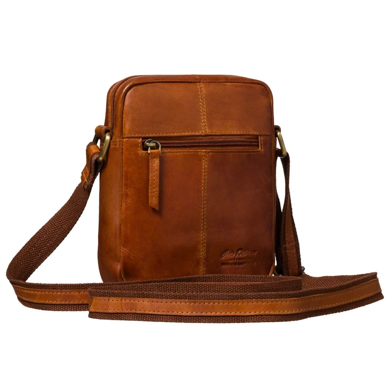 Peterson Férfi Bőr Oldaltáska Ptn 720-Cow-4976 Cognac