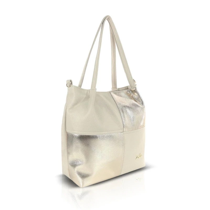Zellia Női Válltáska Zlb449 Beige-Arany - Bari -
