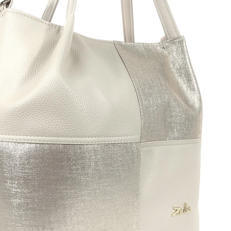 Zellia Női Válltáska Zlb449 Beige-Rosegold - Ch -
