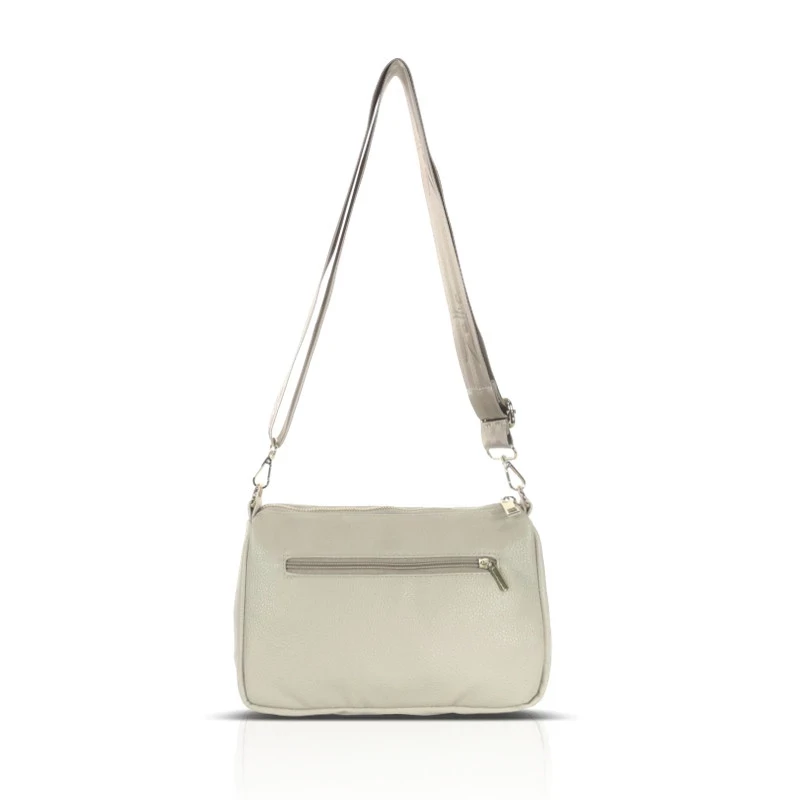 Zellia Női Oldaltáska Zlb336 Beige-Arany - Groove -