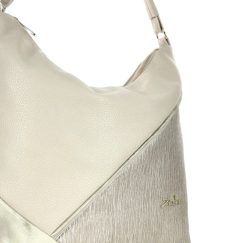 Zellia Női Válltáska Zlb332 Beige-Arany - Groove-Glass -