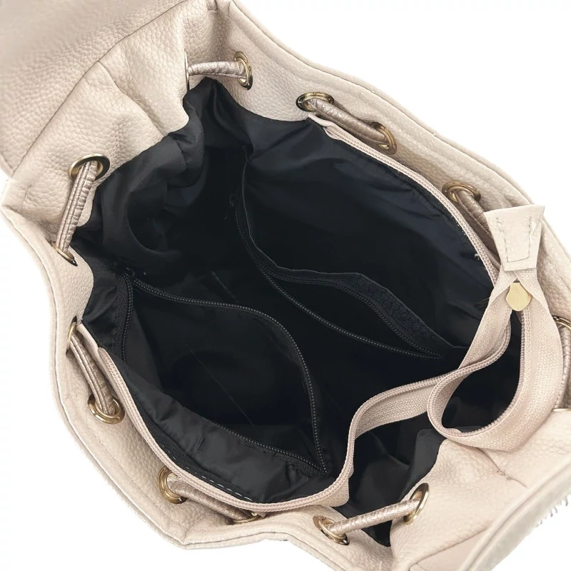 Zellia Női Válltáska Zlb460 Beige-Arany - Groove -