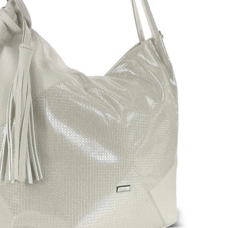 Zellia Női Válltáska Td22018 Beige-Arany - Csillámos -