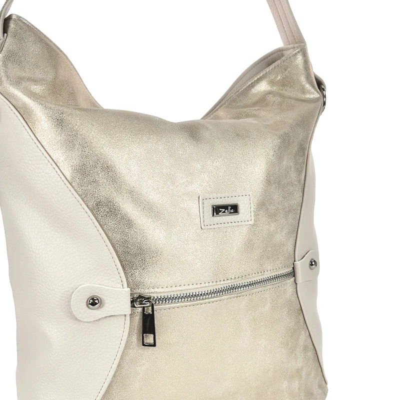 Zellia Női Válltáska Td25001 Beige-Arany - Monaco -