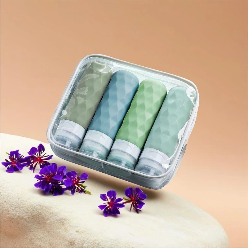 Utazó Kozmetikai Tubus Szett 90 Ml Sbp-90-Set4-0450 Green