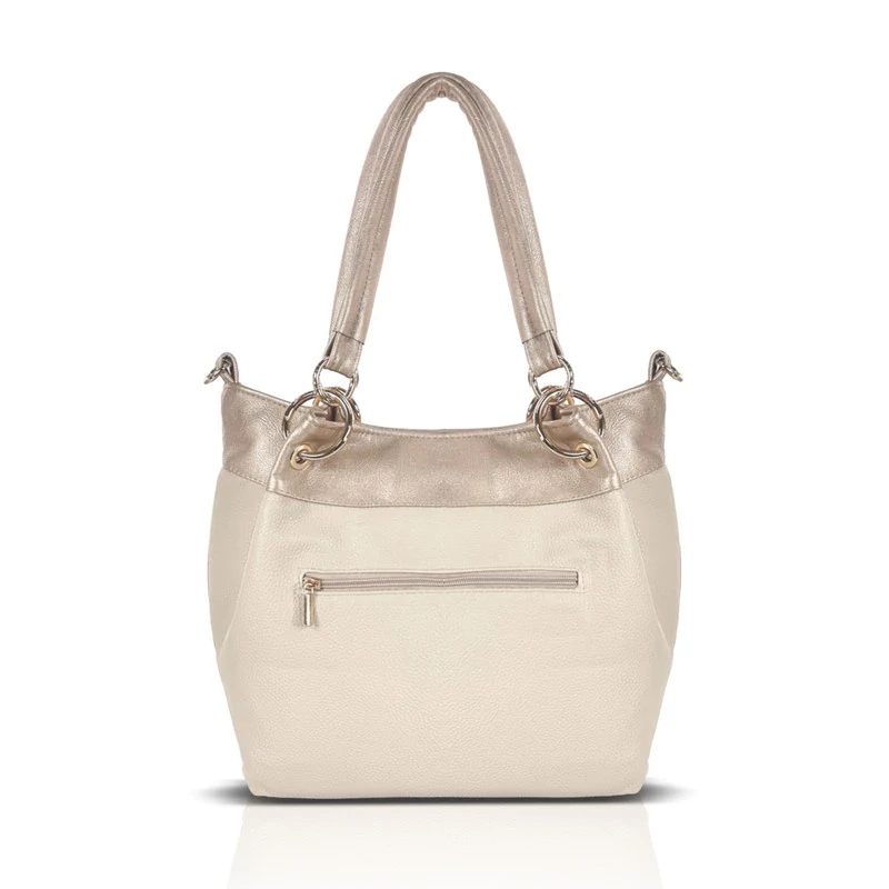 Zellia Női Válltáska Zlb475 Beige-Arany - Brw -