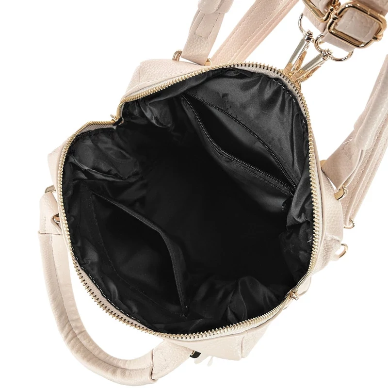 Zellia Női Hátizsák 25180 Beige - Arany K.