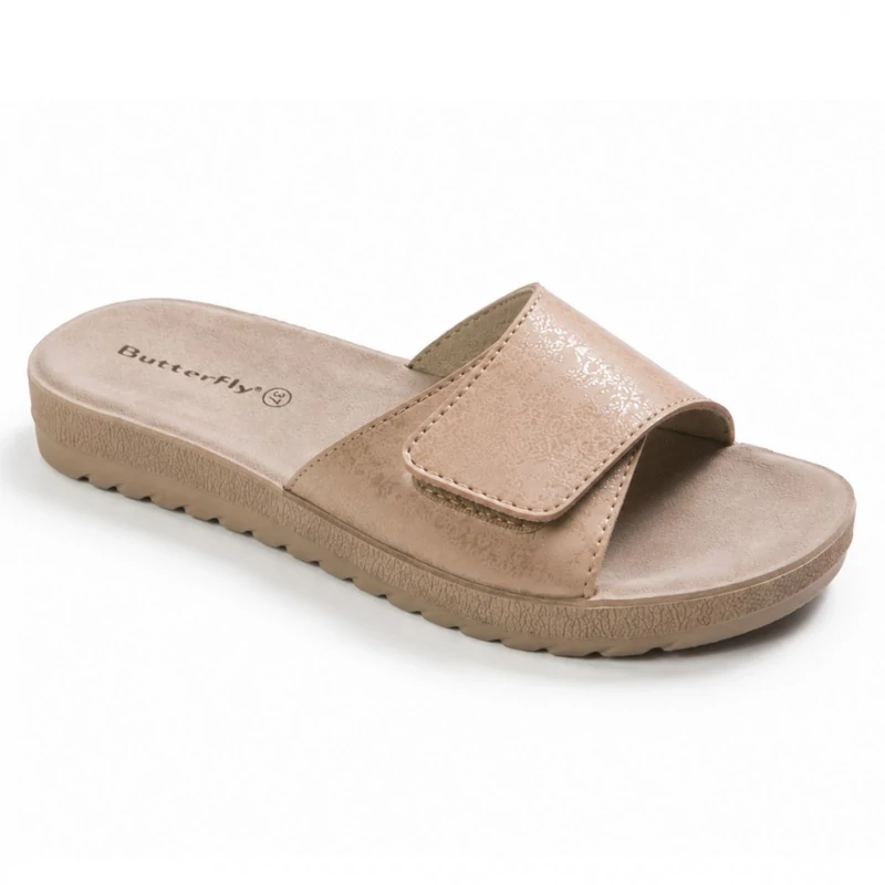 BLY Figgy Velcro papucs