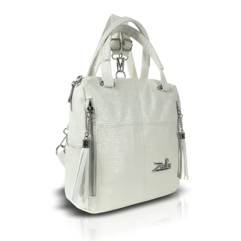 Zellia Női Hátizsák 25180 Világos Beige - Holo-Crystal 2 -