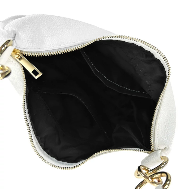 Zellia Női Válltáska 26058 Fehér-Arany-Beige