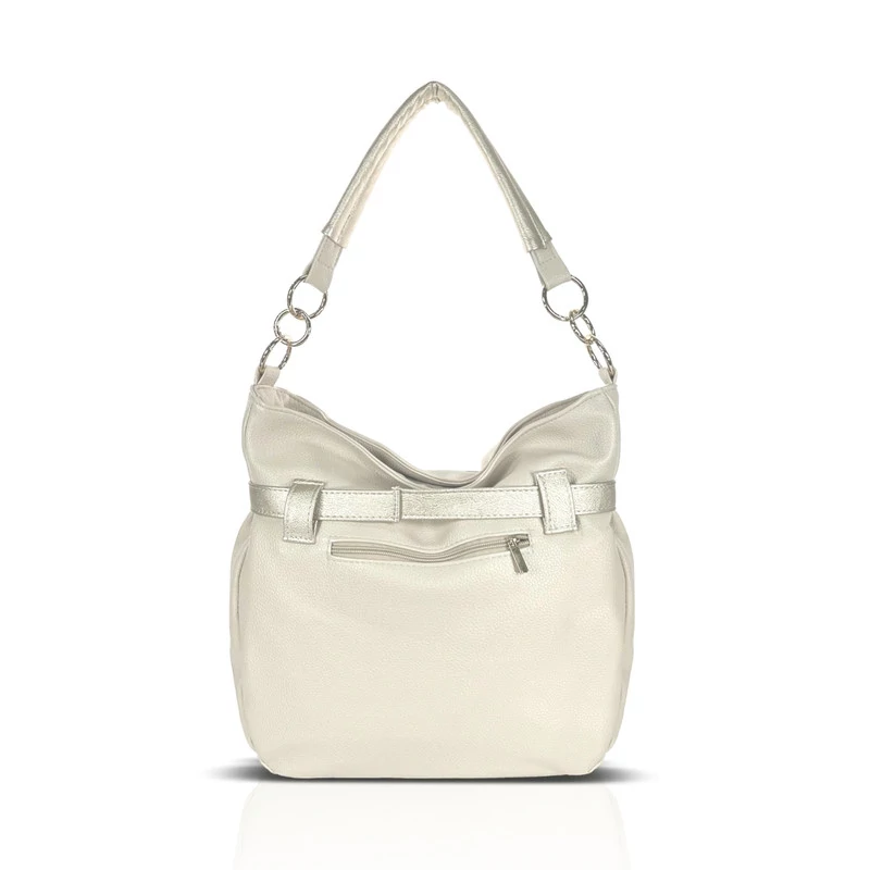 Zellia Női Válltáska 25017 Beige-Arany
