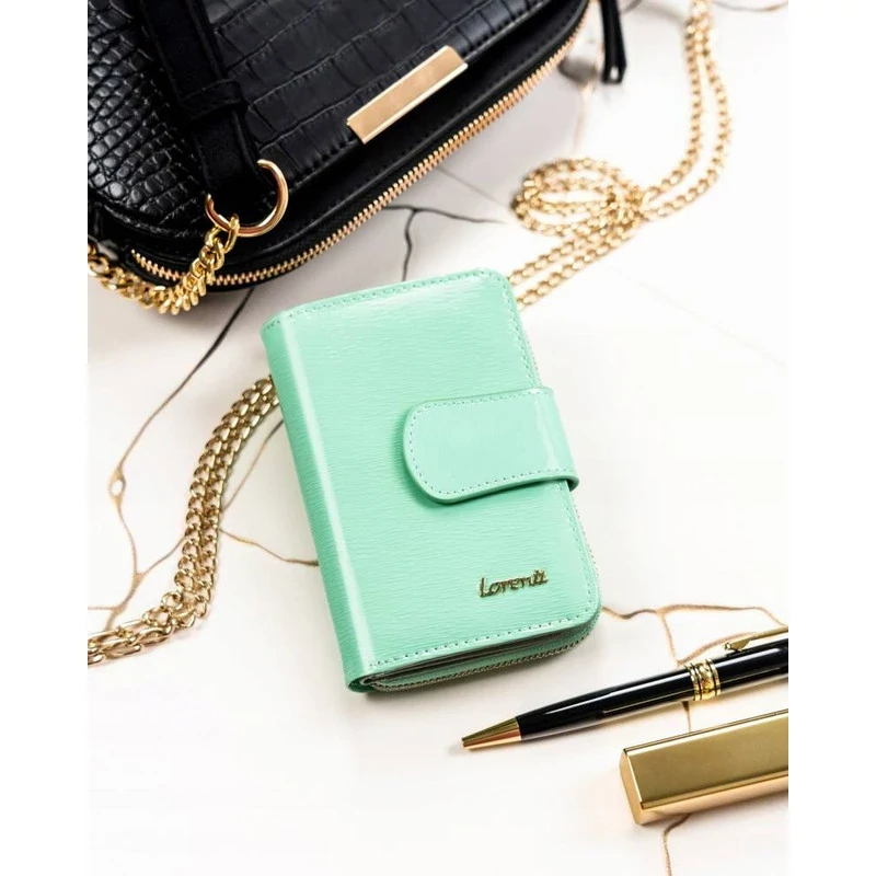 Lorenti Női Bőr Pénztárca 76115-Sh-Rfid-8-6593 Mint - Menta