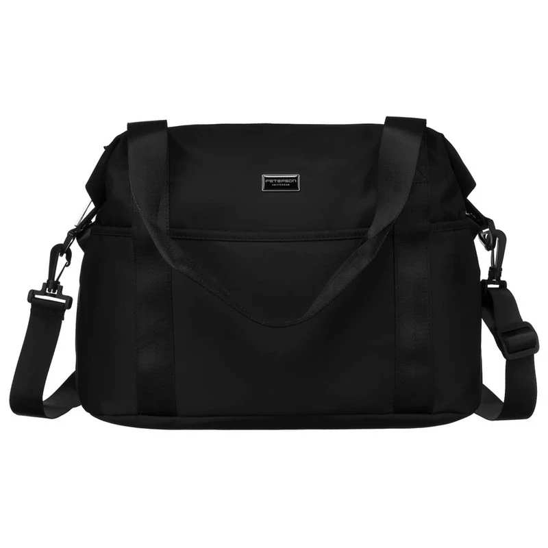 Peterson Utazótáska Ptn Cty-12-6340 Black - Fekete