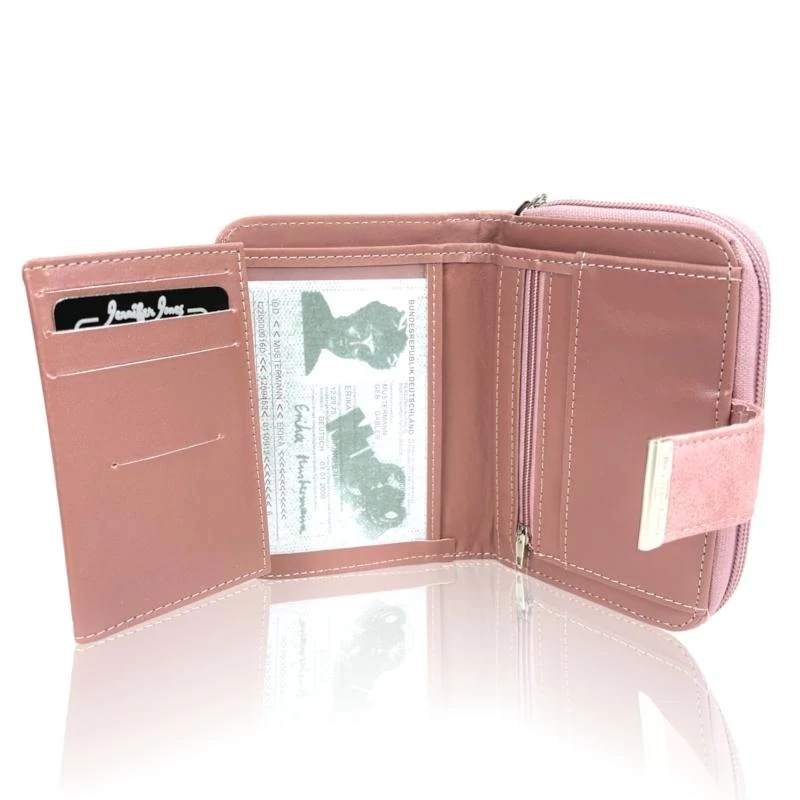 Jennifer Jones Női Pénztárca 1104-7 Púder - Kicsi Méret