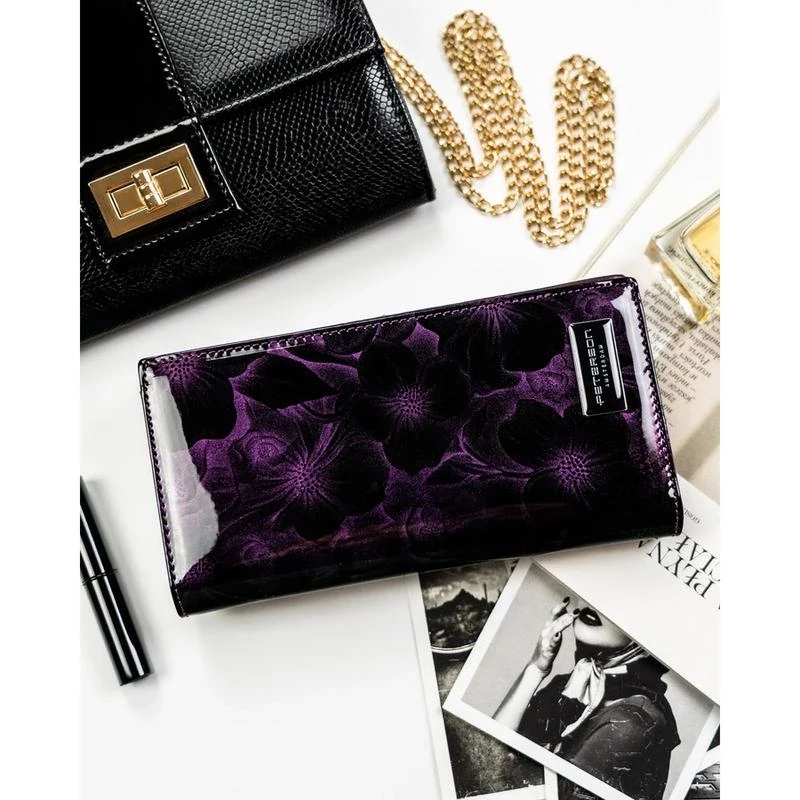 Peterson Női Bőr Pénztárca Ptn Ps1431-Fds-1725 Purple - Lila