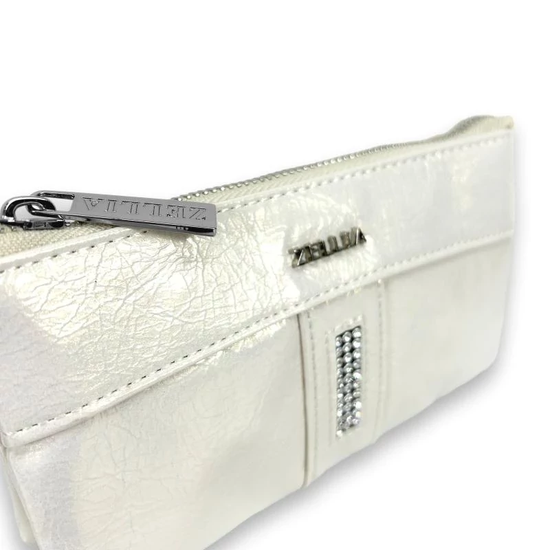 Zellia Női Pénztárca Hz-127 D266 - 1006 DF - Holographic White - Fehér