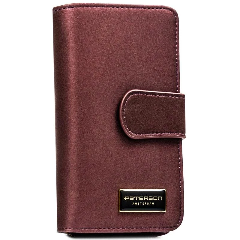 Peterson Női Pénztárca - Echo És Természetes Bőr Ptn Ps116-Hnl-2777 Purple