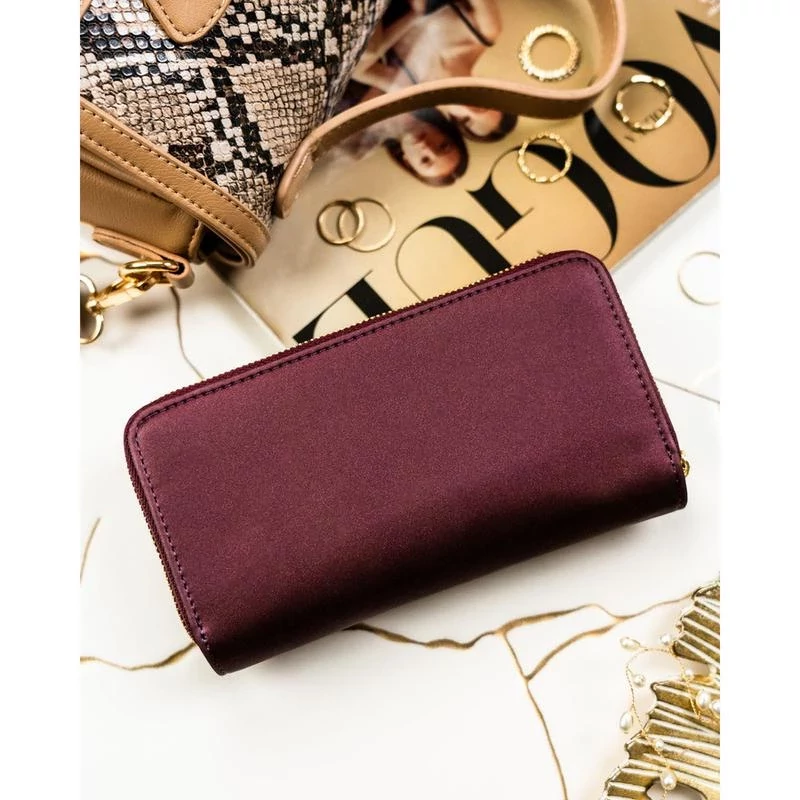 Peterson Női Pénztárca - Echo És Természetes Bőr Ptn Ps116-Hnl-2777 Purple