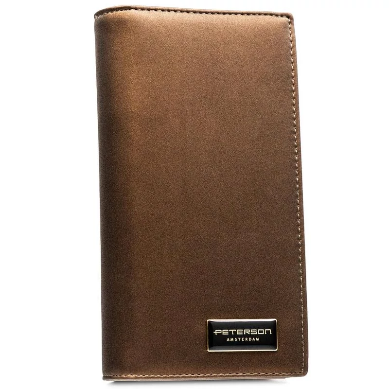 Peterson Női Pénztárca - Echo És Természetes Bőr Ptn Ps1431-Hnl-2852 Brown