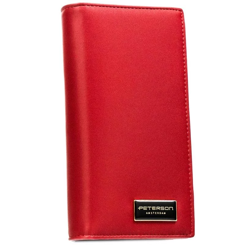 Peterson Női Pénztárca - Echo És Természetes Bőr Ptn Ps1431-Hnl-2876 Red