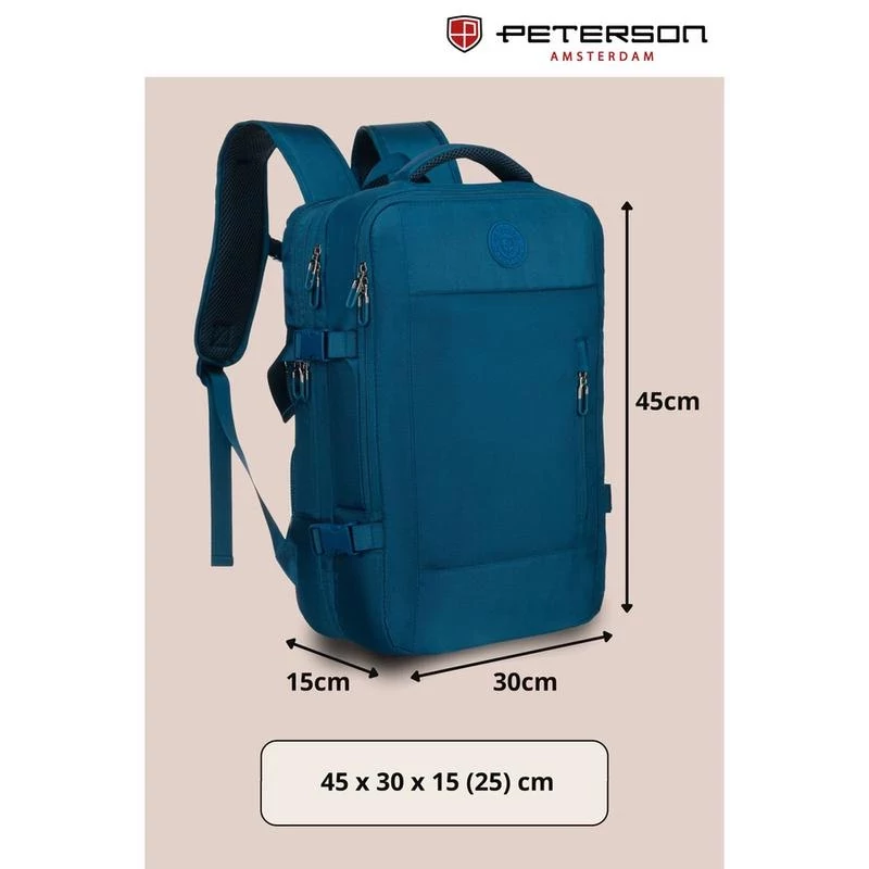 Peterson Hátizsák Ptn 24421-5104 Blue  - 45 X 30 X 25 Cm