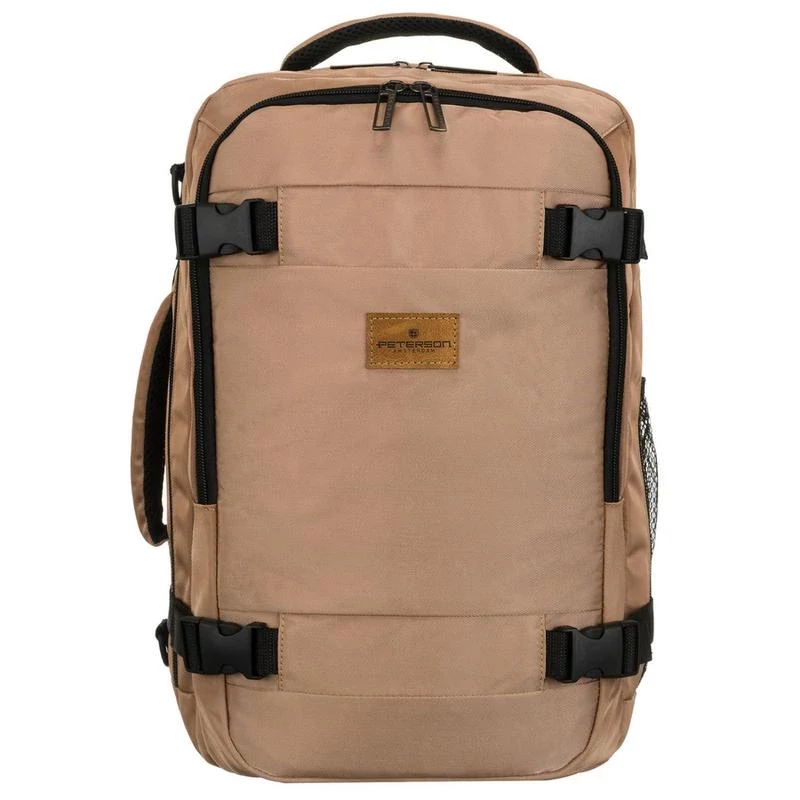 Peterson Hátizsák - Kézipoggyász -  Ptn Bielik-6538 Beige - 40 X 25 X 20 Cm -