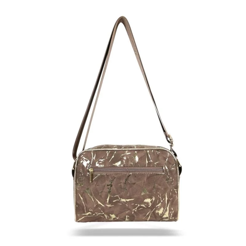 Zellia Női Oldaltáska Zlb303 Taupe - Leaf -