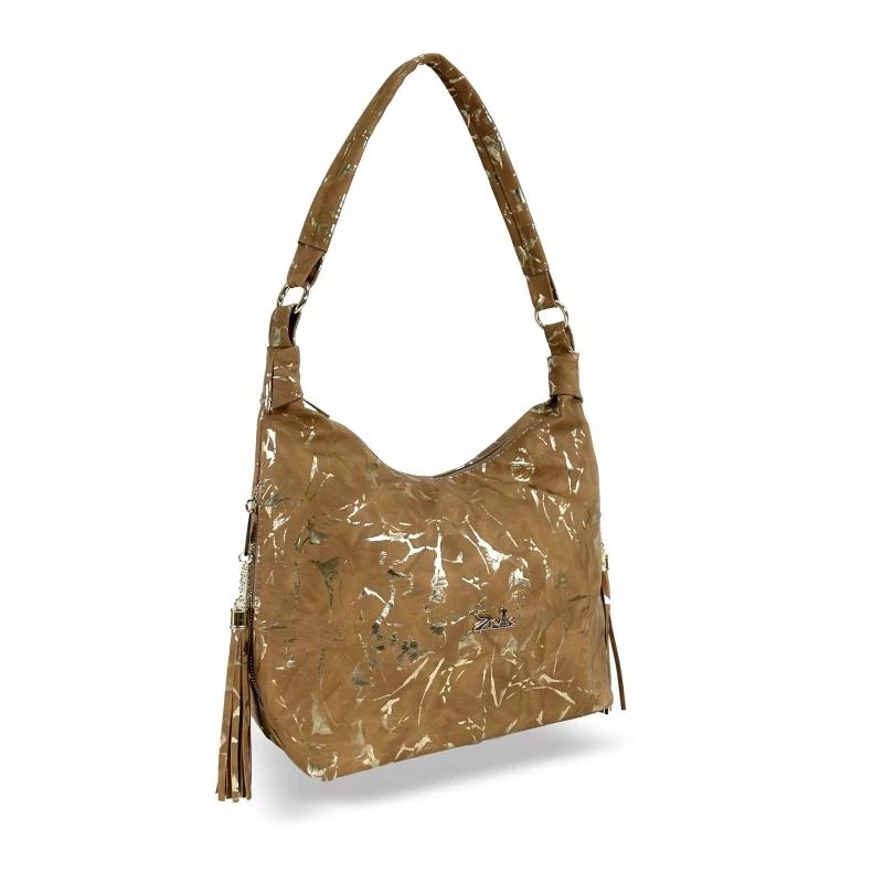 Zellia Női Válltáska Zlb251 Camel - Leaf -