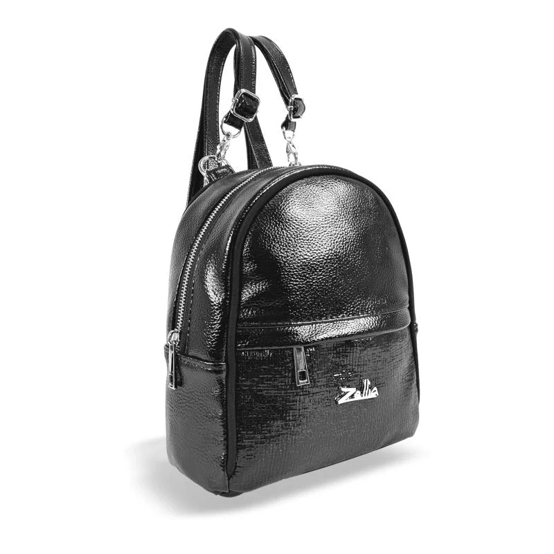 Zellia Női Hátizsák Zlb301 Fekete - Crystal 2 -