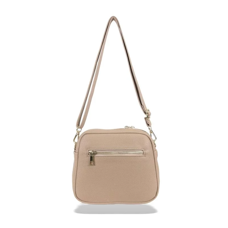 Zellia Női Oldaltáska Zvn24010 Beige-Arany - Csillámos -
