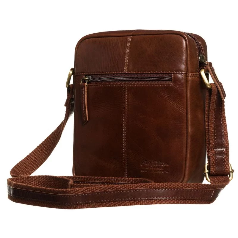Peterson Férfi Bőr Oldaltáska PTN   720E-OPU-6880   Brown  - Sötét Barna