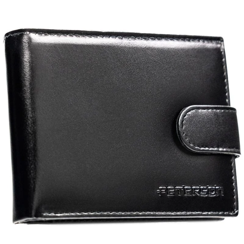 Peterson Férfi Bőr Pénztárca Ptn N992L-Ngv-9509 Black