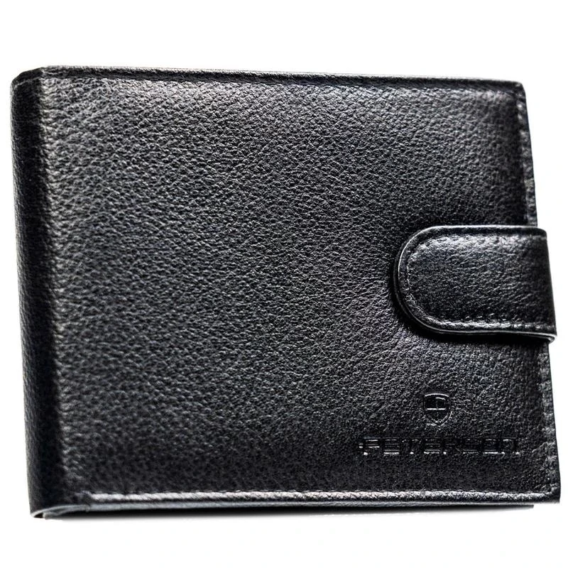 Peterson Férfi Bőr Pénztárca Ptn N992L-Spdm-9523 Fekete