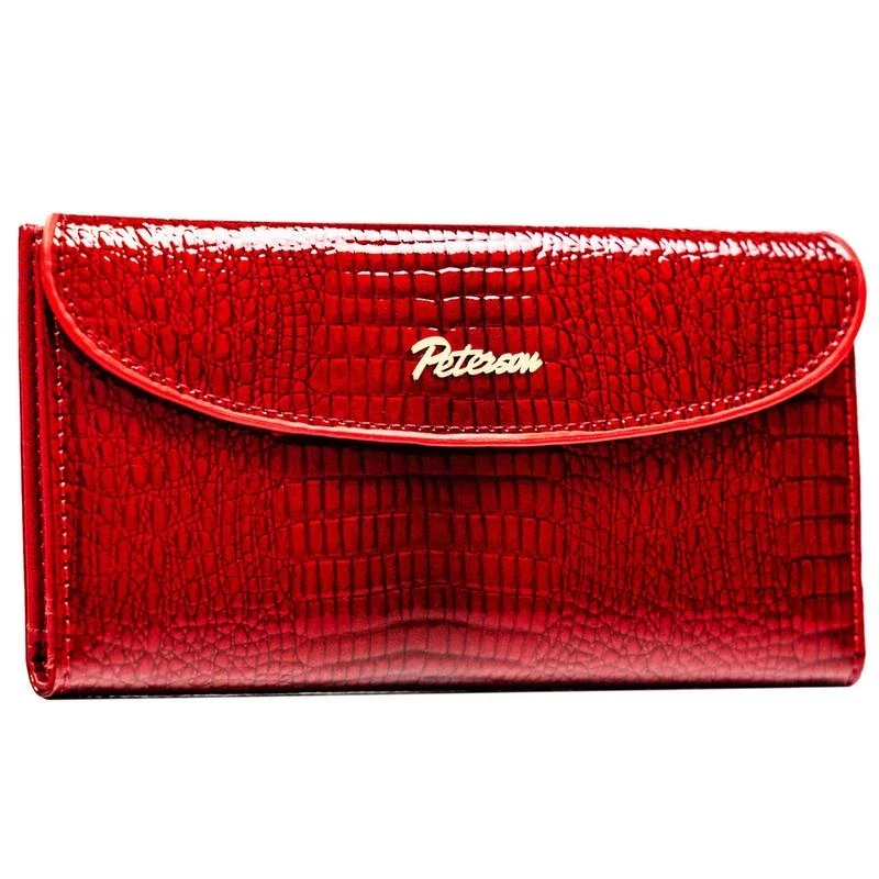 Peterson Női Pénztárca Echo Ptn-Por-04-Rs-7178 Red