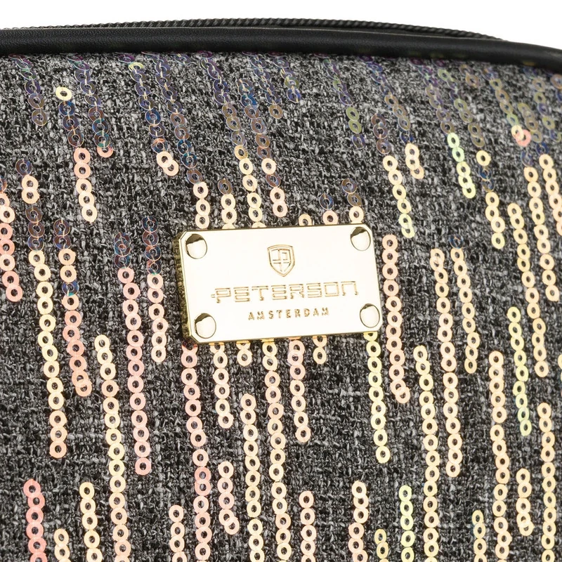 Peterson Kozmetikai Táska PTN KOS-DA-20-3606 Black - FEKETE