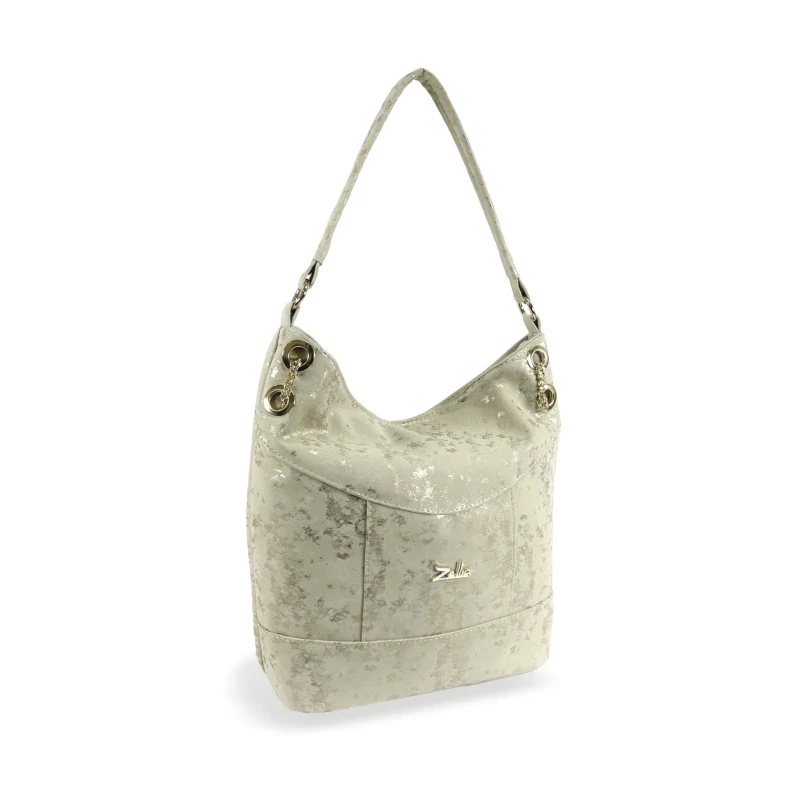 Zellia Női Válltáska ZLB401 Beige - D3 -