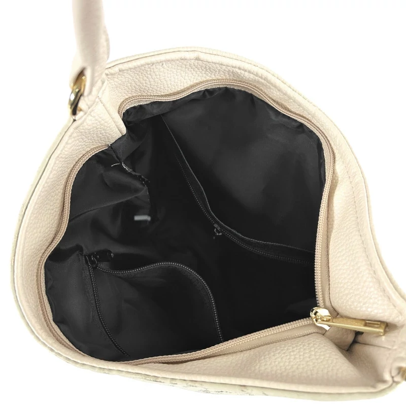 Zellia Női Válltáska ZLB400 Beige - D3 -