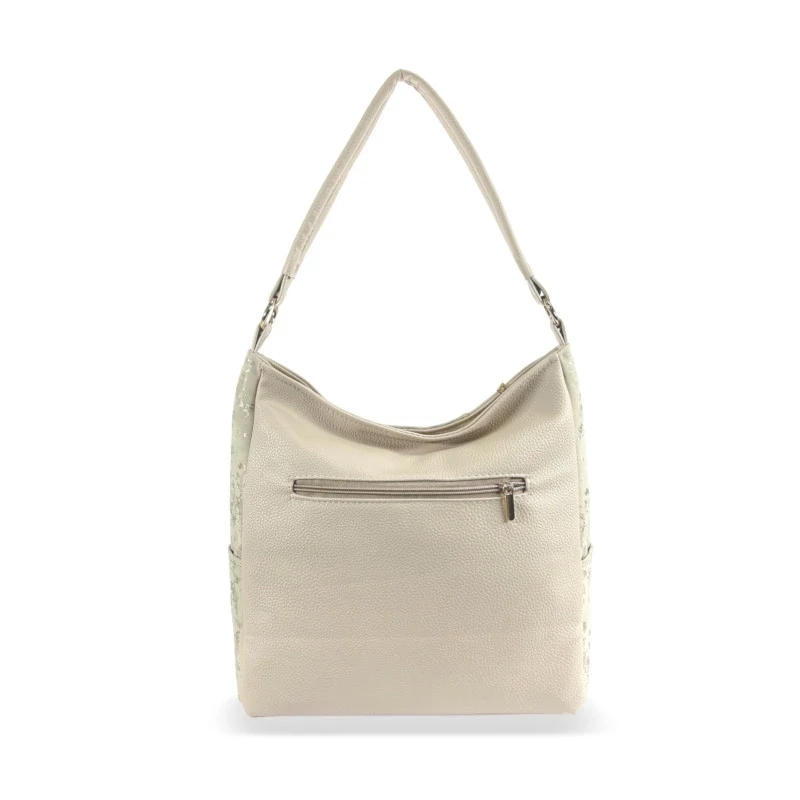 Zellia Női Válltáska ZLB399 Beige - D3 -