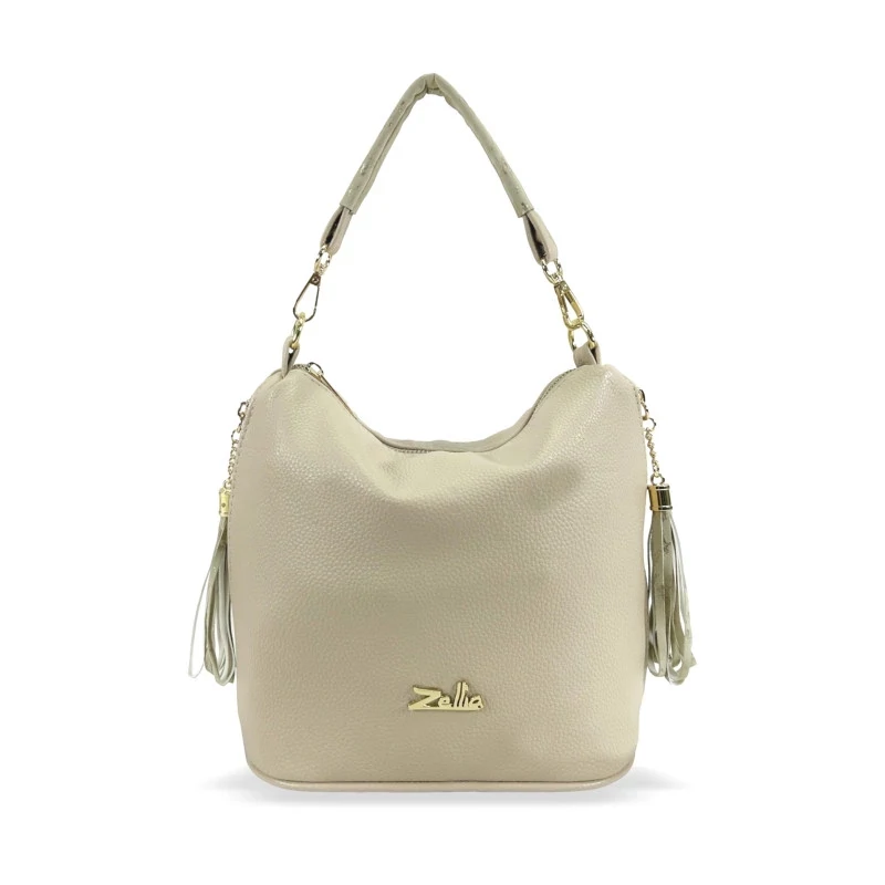 Zellia Női Oldaltáska ZLB391 Beige