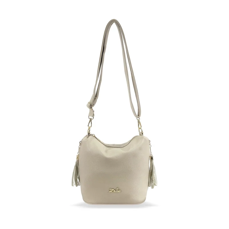 Zellia Női Oldaltáska ZLB391 Beige