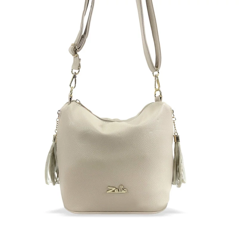 Zellia Női Oldaltáska ZLB391 Beige