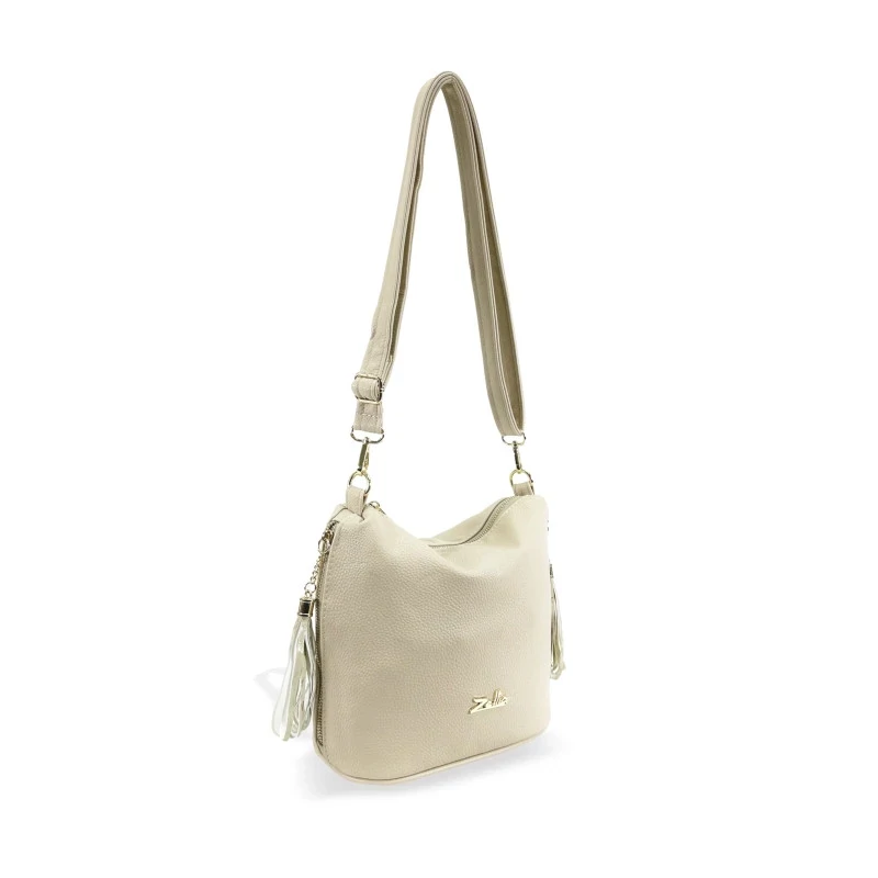 Zellia Női Oldaltáska ZLB391 Beige