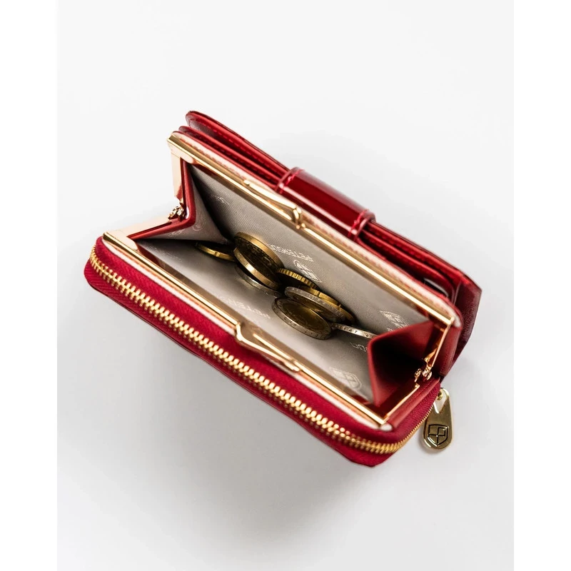 Peterson Női Bőr Pénztárca Ptn Bc-425214-0506 Red