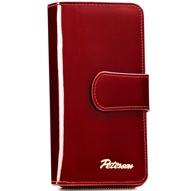 Peterson Női Bőr Pénztárca Ptn Bc-76116-0599 Red