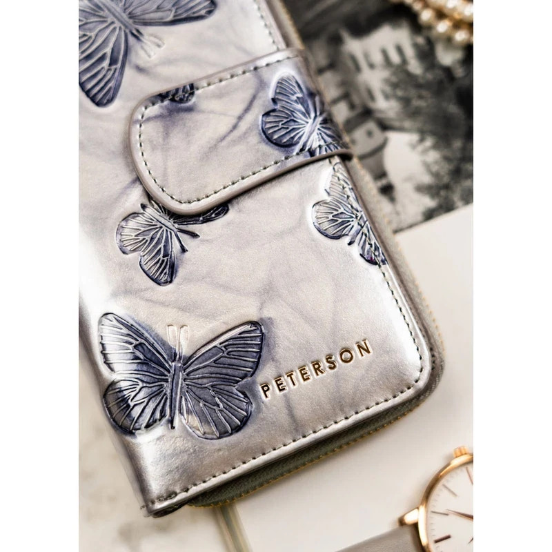 Peterson Női Pénztárca Ptn 76116-Bf-0490 Silver