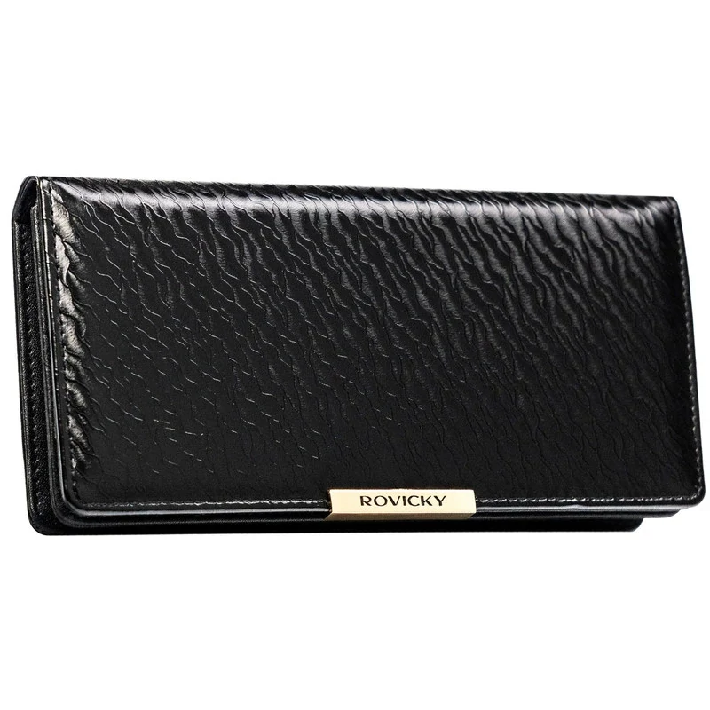Rovicky Női Pénztárca R-005-Nf8-2189 Black - Fekete
