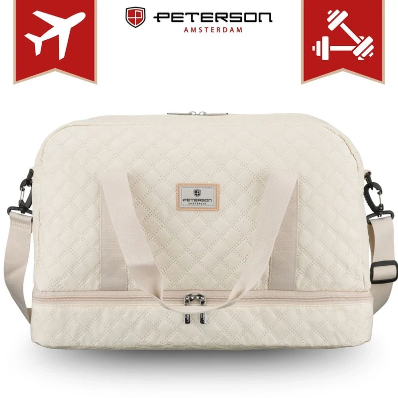 Peterson Utazó Táska Ptn Pik-01-8533 Beige - Steppelt - Bézs