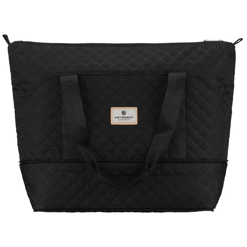 Peterson Utazó Táska Ptn Pik-02-8571 Black - Steppelt - Fekete